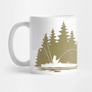 Lake Life Kayak Fishing Mug